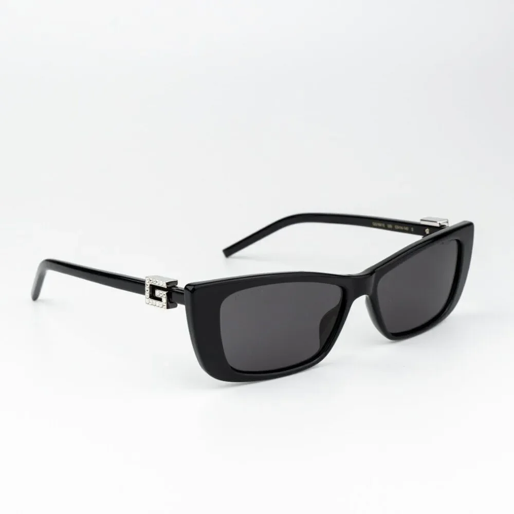 NEW Gucci GG1681S 008 Black Grey Cat Eye Women Sunglasses - Picture 6 of 15